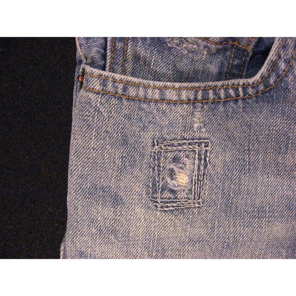GAP Kids 1969 CUTOFF JEANS SHORTS Cut Off W 24 MEASURED Daisy Dukes Low Rise - Picture 9 of 12
